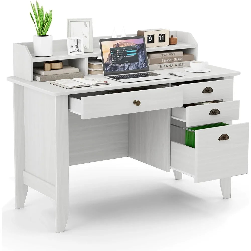 Wooden Executive Computer Desk
