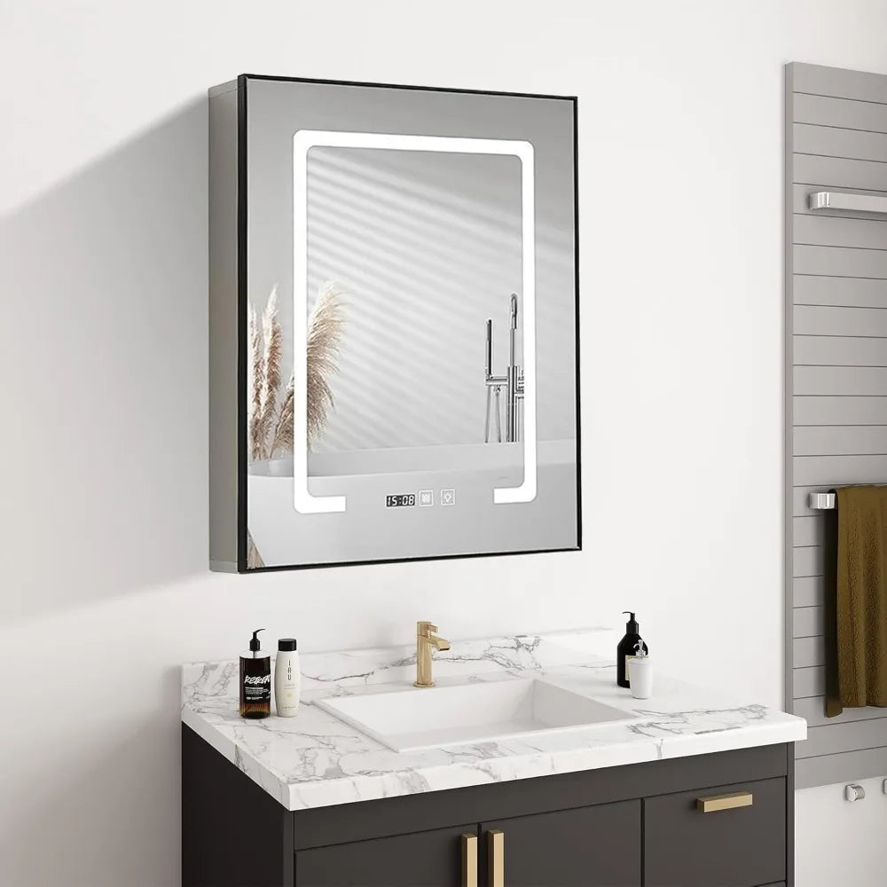 19x24In Medicine Cabinet with Dimmable Lights